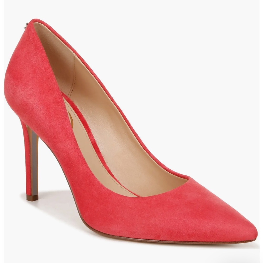 Sam Edelman Hazel pumps in guava pink suede size 8